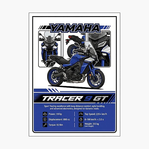 Artikelvorschau, Yamaha Tracer 9 GT entworfen und verkauft von enzoade.