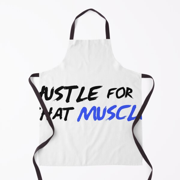 Item preview, Hustle For That Muscle – Motivational Gym Quote designed and sold by TorqueThread.