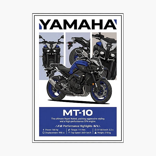 Artikelvorschau, Yamaha MT-10 entworfen und verkauft von enzoade.