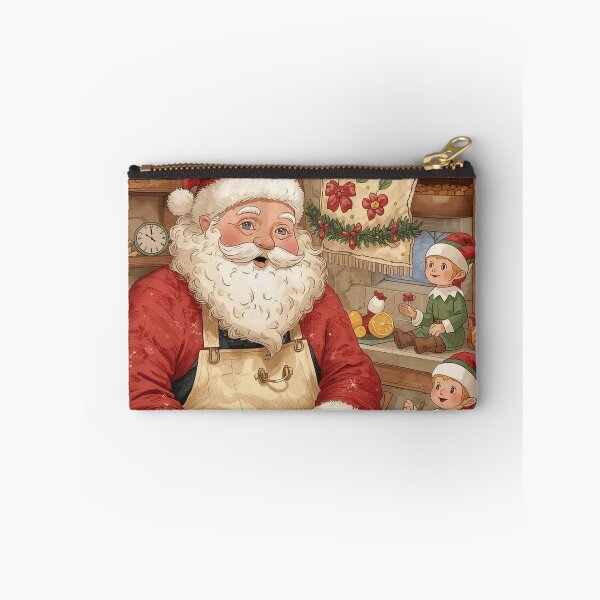 Item preview, Santa & Elves Baking – Cozy Cottagecore Christmas Kitchen designed and sold by Deezyned.