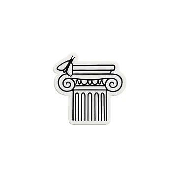 Artwork thumbnail, Dark academia architect column by DesignbyPay