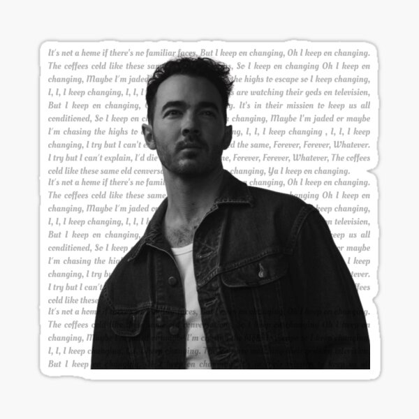 Item preview, Kevin Jonas cambiando designed and sold by laurendanielidesignstudio.