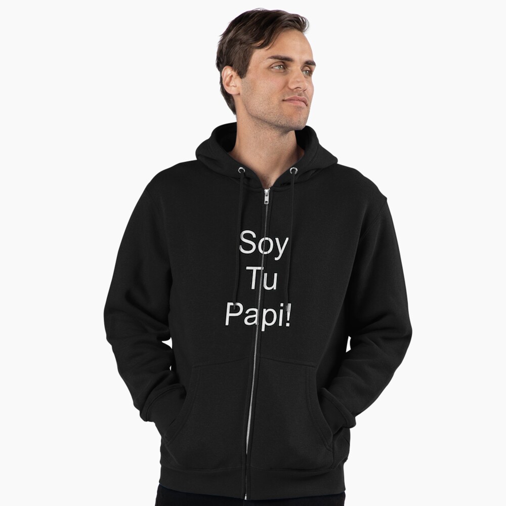 Vista previa del artículo con la obra «Sudadera con capucha y cremallera», diseñado y vendido por TTVTheDayman.