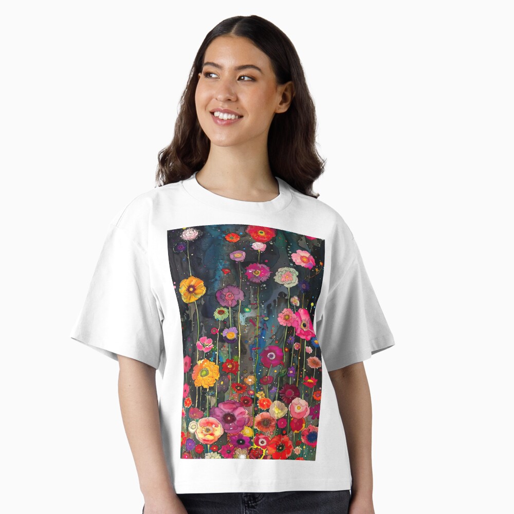 Vista previa del artículo con la obra «Camiseta holgada boxy», diseñado y vendido por meldefiart.