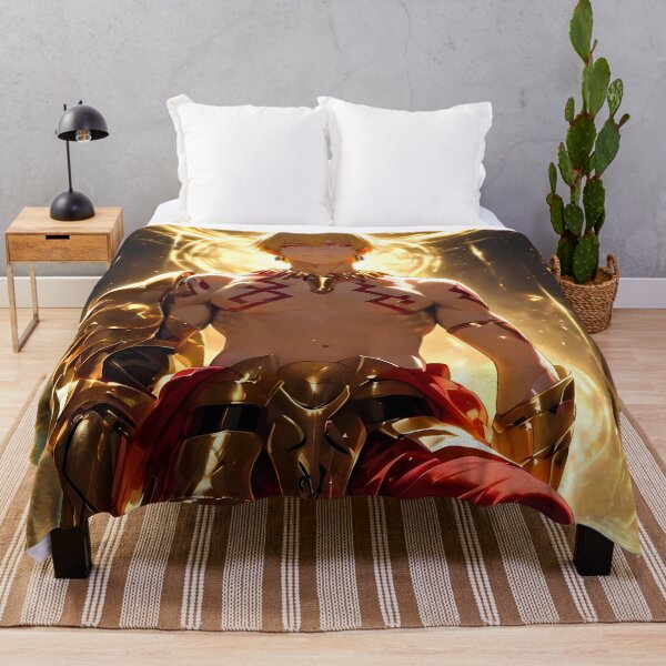 Item preview, Gilgamesh Fate Stay Night Anime Glorious Golden Power designed and sold by Raslbazola.