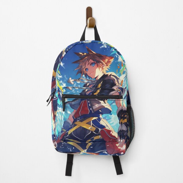 Aperçu de l'œuvre Sora Kingdom Hearts, héros d'anime, aventure céleste, énergie fantastique colorée créée et vendue par HumbertoValveno.