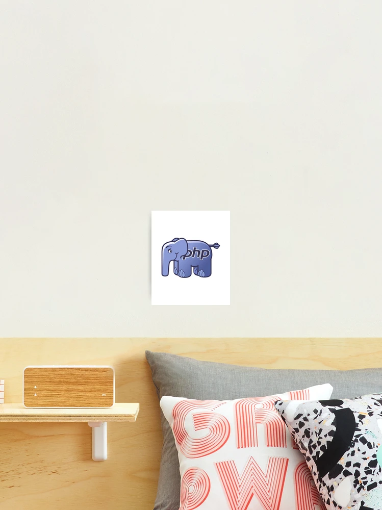 Thumbnail 2 of 3, Photographic Print, PHP ElePHPant Logo designed and sold by hellkni9ht.