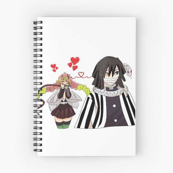 Item preview, Mitsuri and Obanai designed and sold by aishtistic-art.