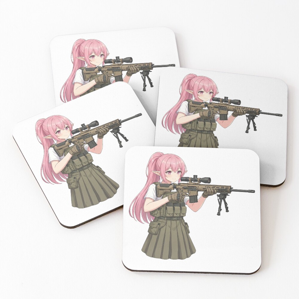 Item preview, Coasters (Set of 4) designed and sold by RAWLIFEGRAPHIC.