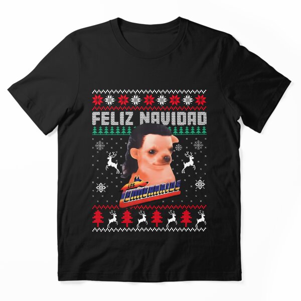 Item preview, Los Temerarios Perro Feliz Navidad Ugly Sweaters Christmas designed and sold by mjohnson9.