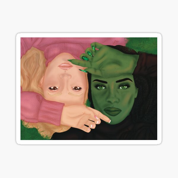 Item preview, Malvadas: Elphaba y Glinda designed and sold by Comets Canvas.