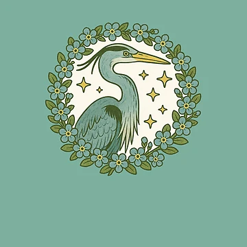 Artwork thumbnail, Beautiful Great Blue Heron by FrictionMaxxing