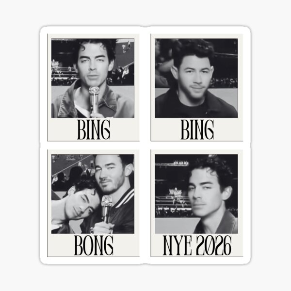 Item preview, Joe Jonas Bing Bing Bong designed and sold by laurendanielidesignstudio.
