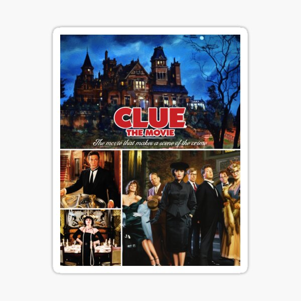 Item preview, Arte pintado en HD de la película Clue designed and sold by DiverseDazzle.