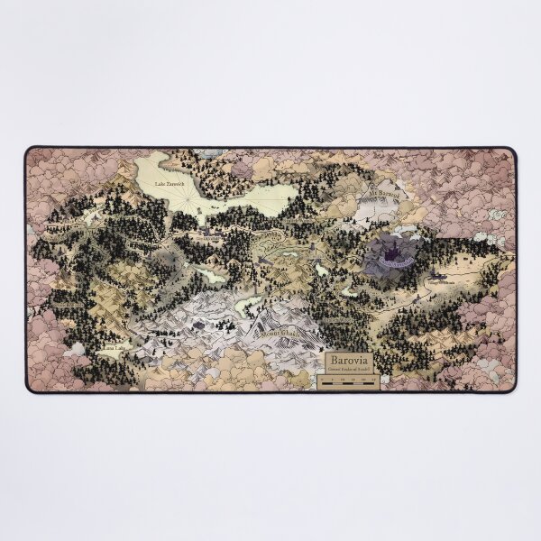 Item preview, Barovia Map designed and sold by MrHide.