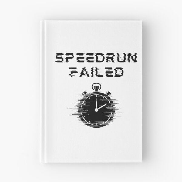 Item preview, Speedrun Failed – Stopwatch Glitch Speedrunner Design designed and sold by PHRASEandSTYLE.