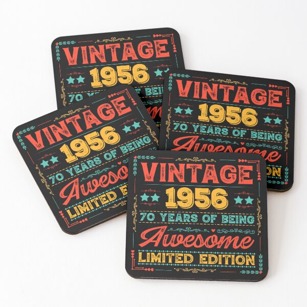 Item preview, Vintage 1956 Made in 1956 70th Birthday 70 Years Old designed and sold by Blok45.