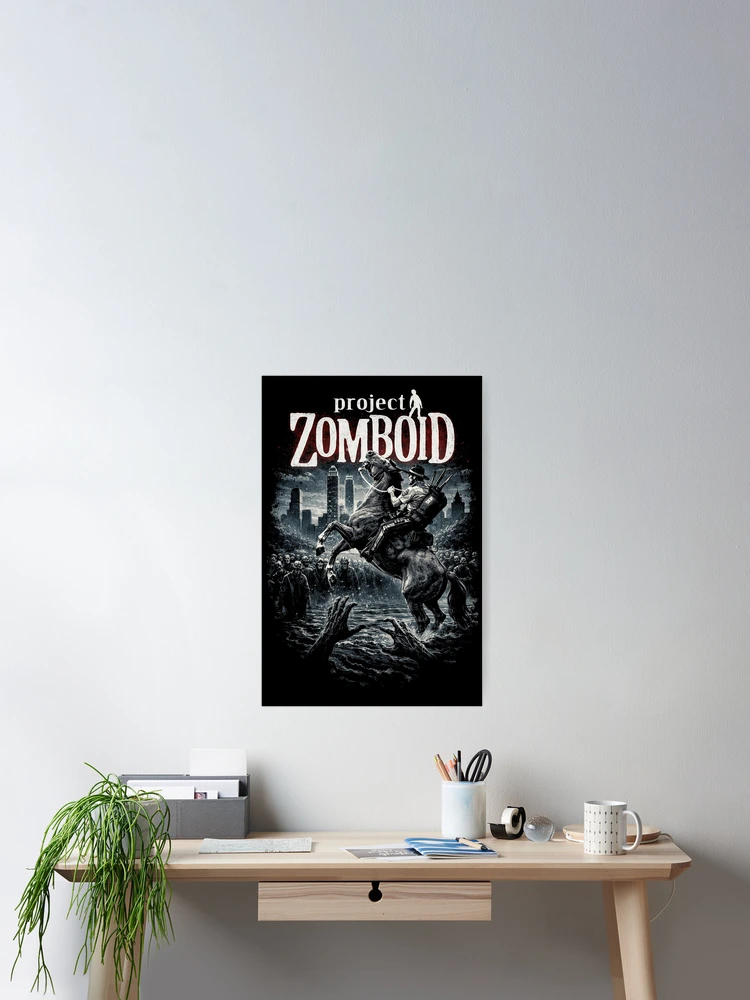 Thumbnail 2 of 3, Poster, Project Zomboid Atlanta designed and sold by El Hermano Gym.