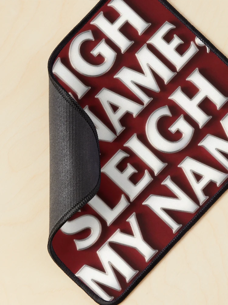 Thumbnail 2 of 5, Mouse Pad, Sleigh My Name designed and sold by xArchGoDx.