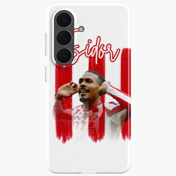 Artikelvorschau, Wilson Isidor Sunderland Fan-Art | Fußball-Design in Rot und Weiß mit Pinselstrich-Optik entworfen und verkauft von Pokah79.