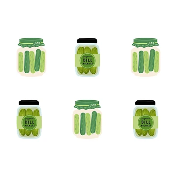 Artwork thumbnail, Pickles pack by Luisshopp
