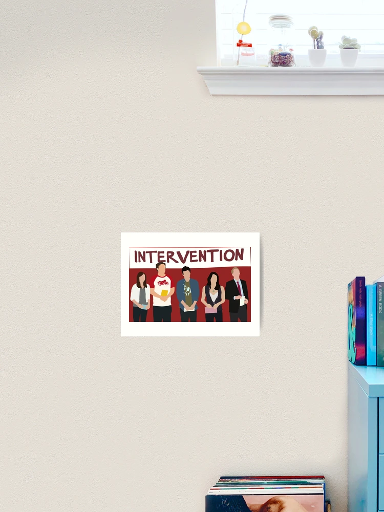 Thumbnail 2 of 3, Art Print, INTERVENTION designed and sold by RatTrapTees.