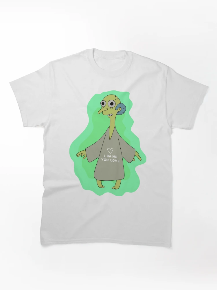 Imagen 1 de 7, Camiseta clásica con la obra Te traigo amor, diseñada y vendida por ThoseSimpsonsMoments.