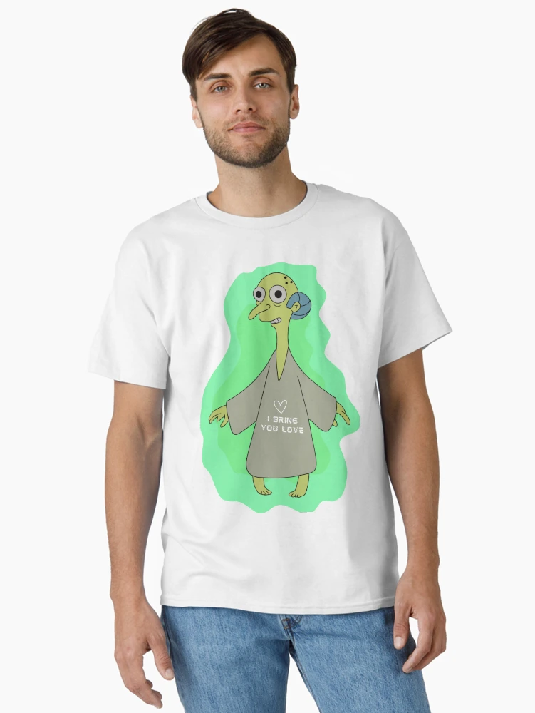 Imagen 2 de 7, Camiseta clásica con la obra Te traigo amor, diseñada y vendida por ThoseSimpsonsMoments.