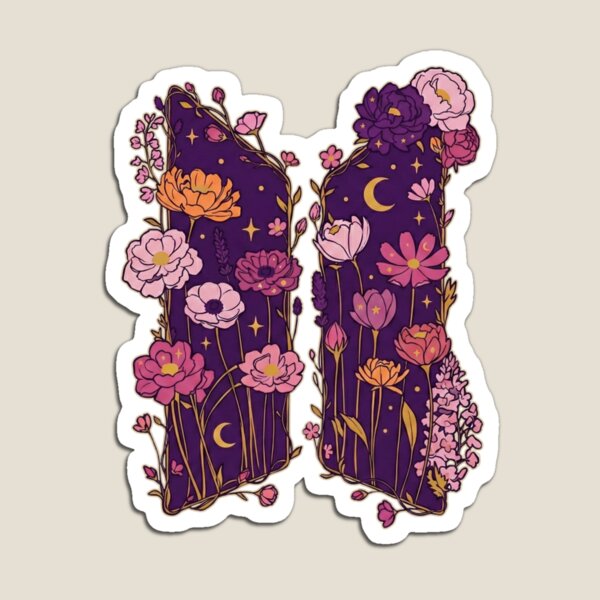 Aperçu de l'œuvre BTS Céleste Floral créée et vendue par sunshine4dsoul.