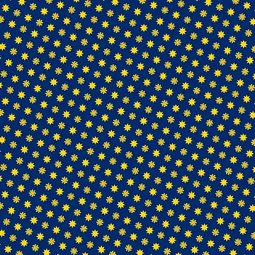 Imagen de la obra Bandera de Ucrania: Patrón geométrico abstracto - Regalos de cumpleaños para tu novia de RoyalStarsPatts