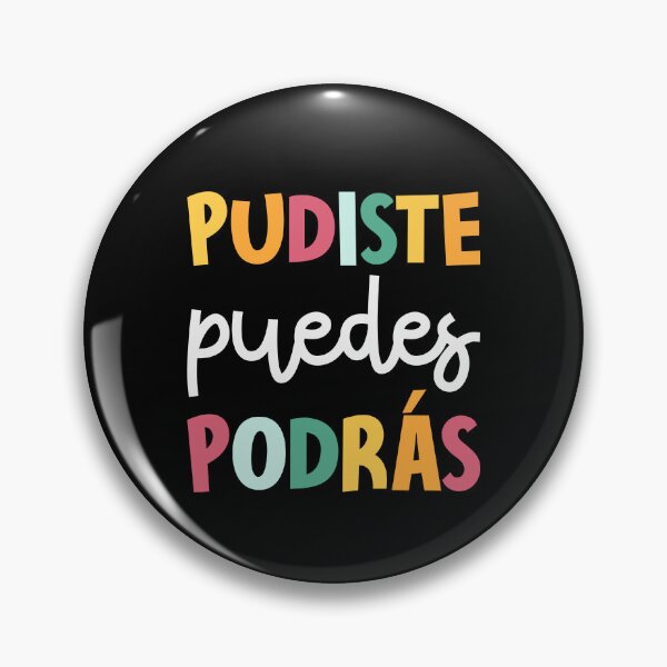 Item preview, Pudiste, Puedes, Podrás – Letras coloridas del orgullo hispano designed and sold by Suzy Perez Art.