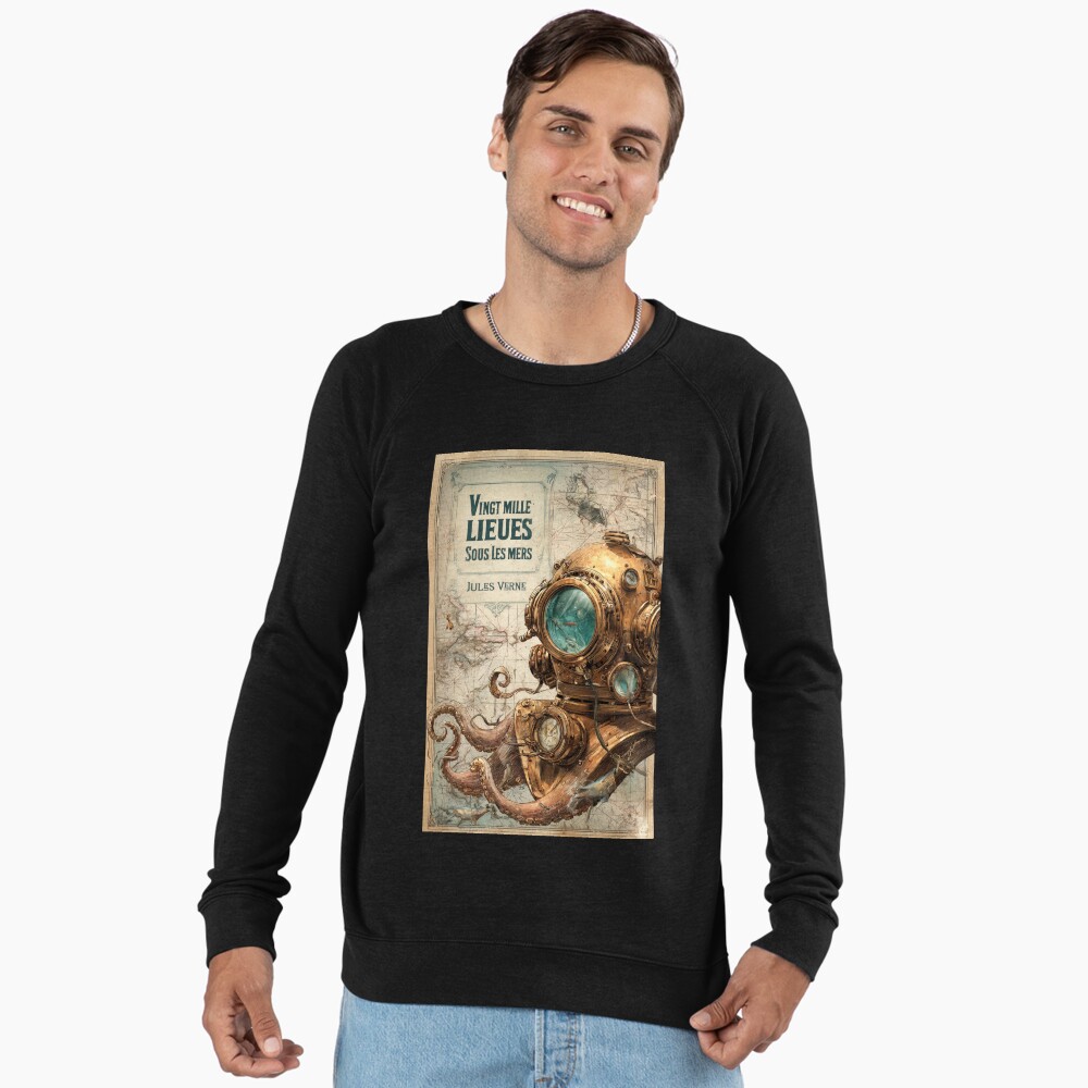Vista previa del artículo con la obra «Sudadera ligera», diseñado y vendido por Juuskus.
