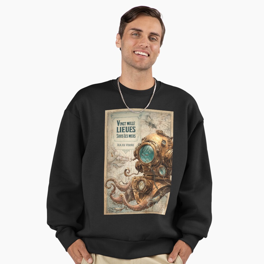 Vista previa del artículo con la obra «Sudadera oversize prémium», diseñado y vendido por Juuskus.
