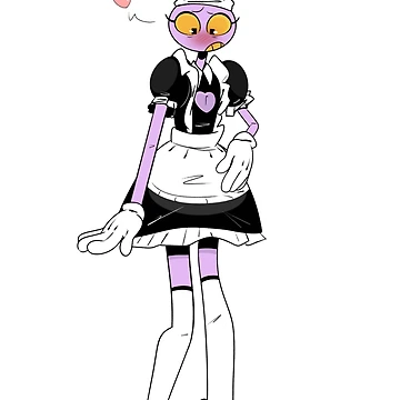 Artwork thumbnail, Maid Jax by nessartonredbub