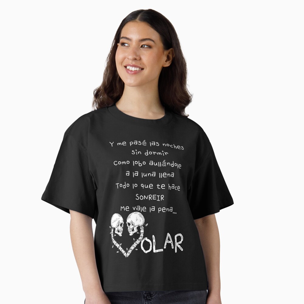 Vista previa del artículo con la obra «Camiseta holgada boxy», diseñado y vendido por Rebeldía Pura.