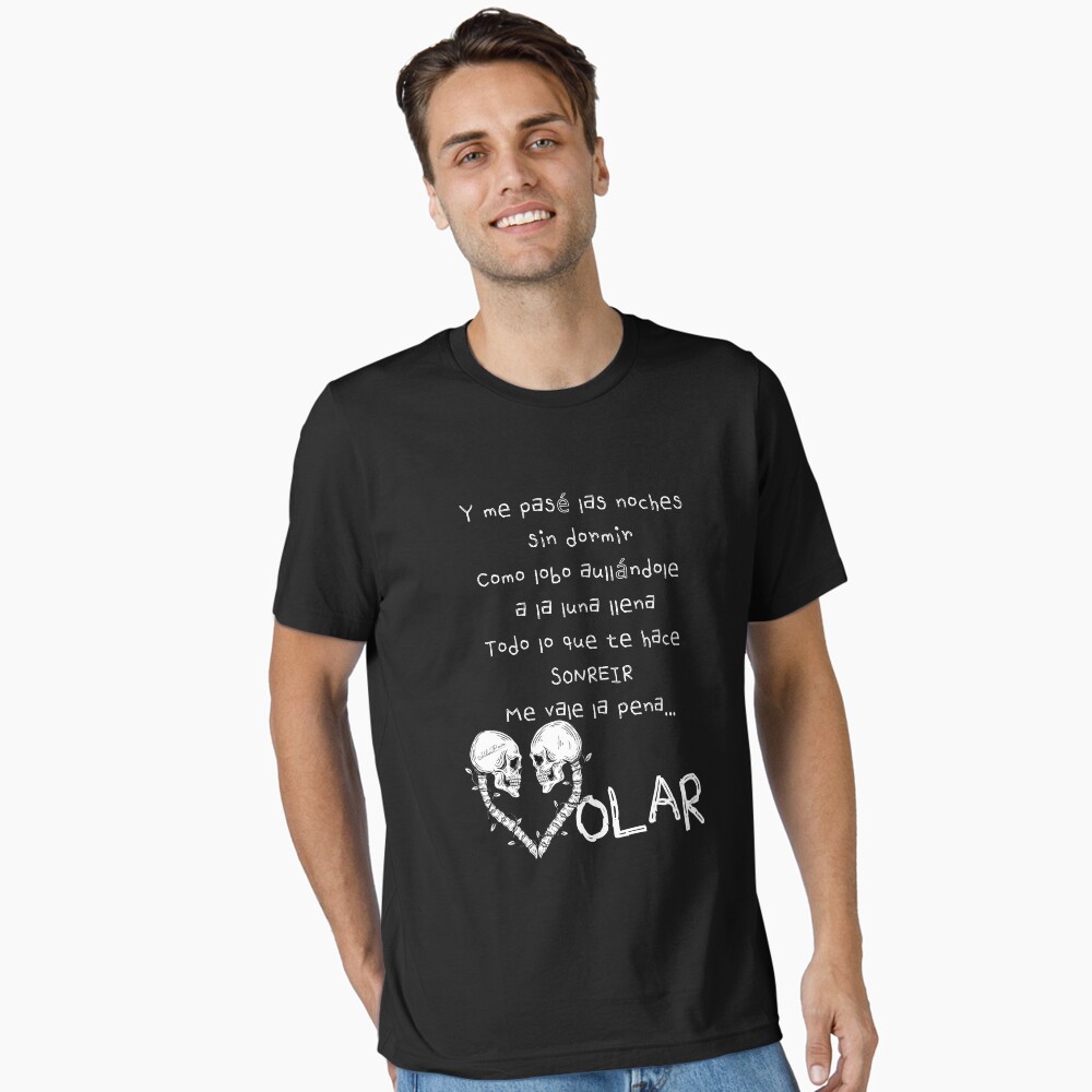 Vista previa del artículo con la obra «Camiseta esencial», diseñado y vendido por Rebeldía Pura.