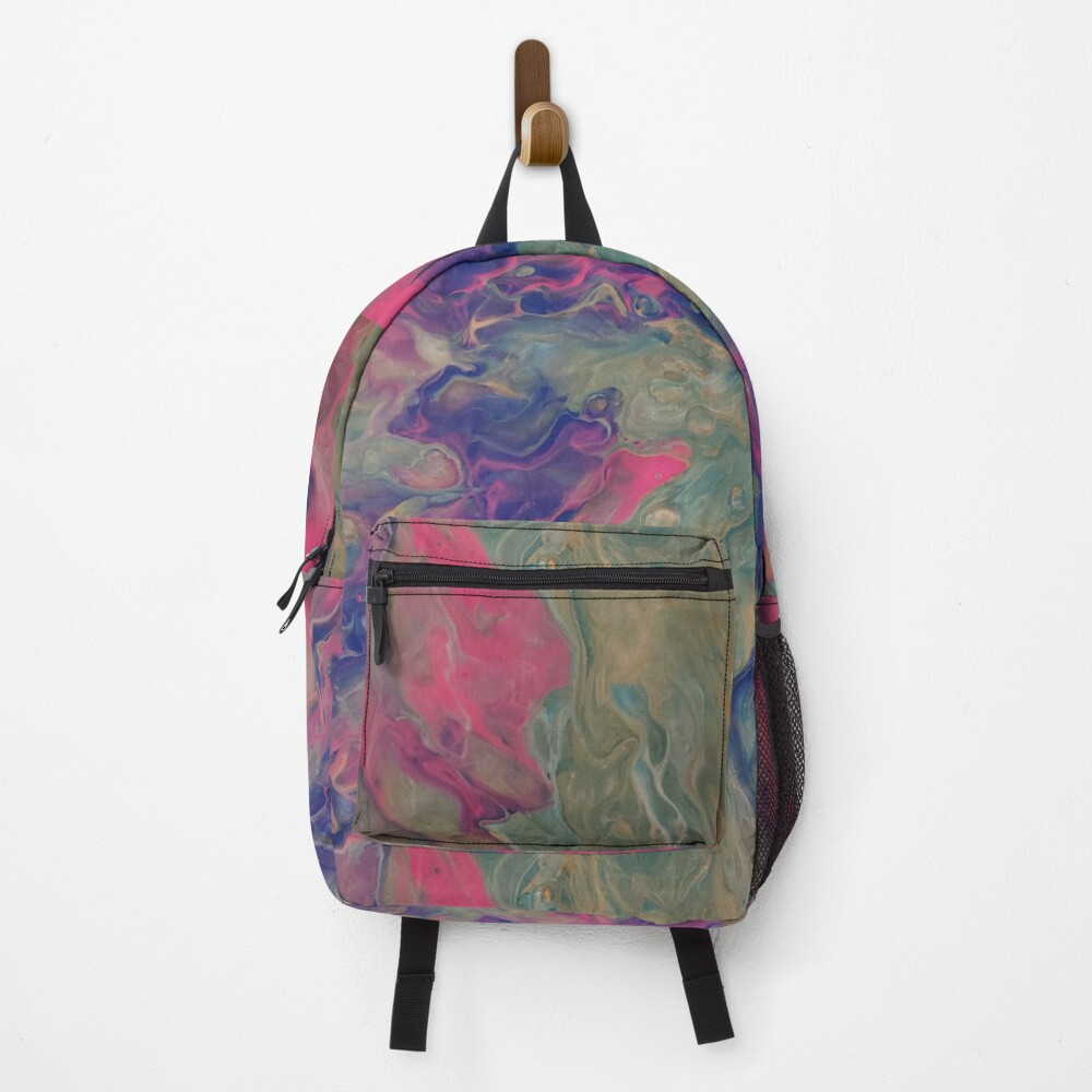 Vista previa del artículo con la obra «Mochila», diseñado y vendido por Jill Whitney.