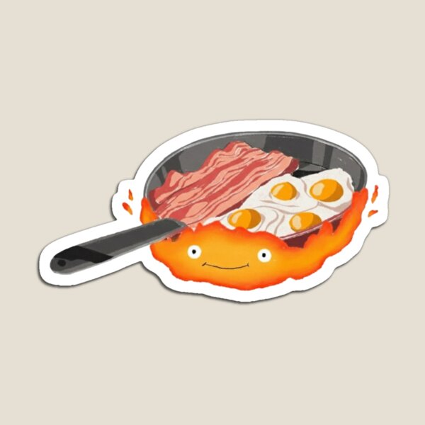 Aperçu de l'œuvre Calcifer du petit-déjeuner créée et vendue par BurunaMD.