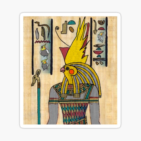 Artikelvorschau, Horus-Nymphensittich entworfen und verkauft von FandomizedRose.