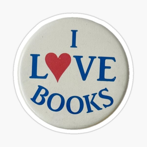 Aperçu de l'œuvre J'aime les livres créée et vendue par Elsbeth..