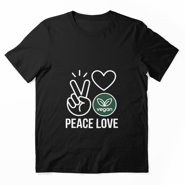 Artikelvorschau, Frieden, Liebe Veganer Veganer-Liebhaber Veganer-Essen-Liebhaber entworfen und verkauft von AmandasHastie.