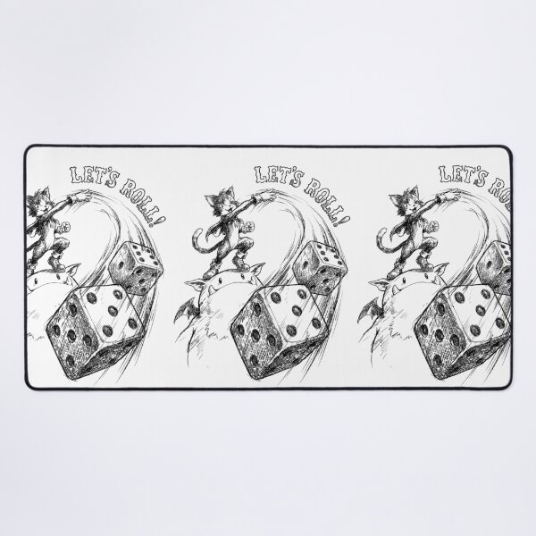 Item preview, Lucky Dice Toss - Cait Sith Final Fantasy VII FF7 FFVII Fanart designed and sold by bapupa.