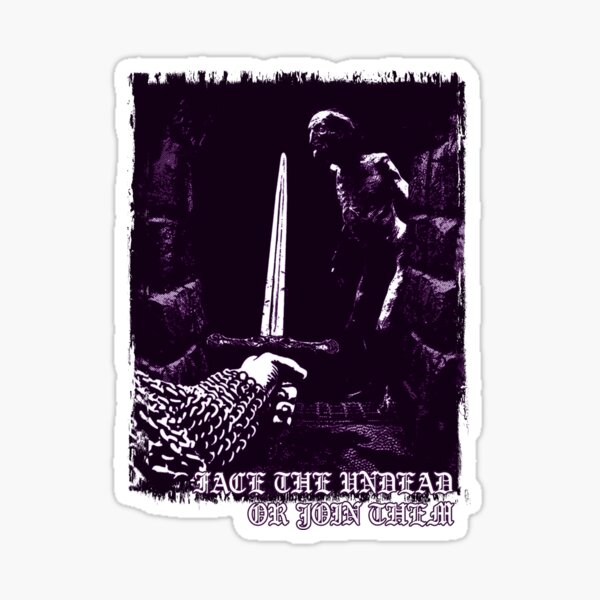 Artikelvorschau, Face The Undead (Samt) entworfen und verkauft von Dungeon-Shop.