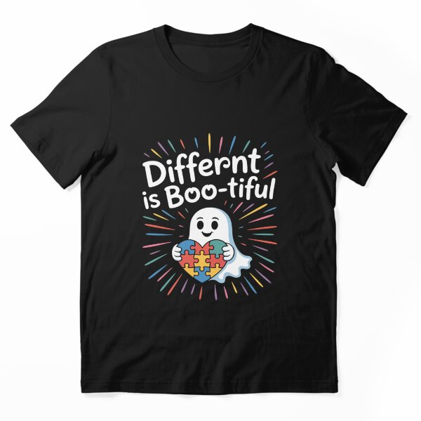 Aperçu de l'œuvre Soutien à l'autisme Halloween Effrayant pour les autistes Trick or Treat 24 créée et vendue par lamsaoniutoi.