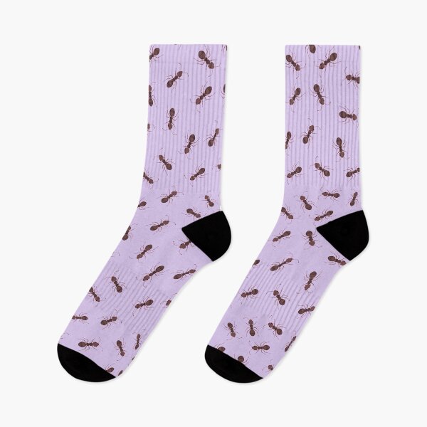 Item preview, Illustrated Brown Ants on Pale Purple designed and sold by KSimpson838.