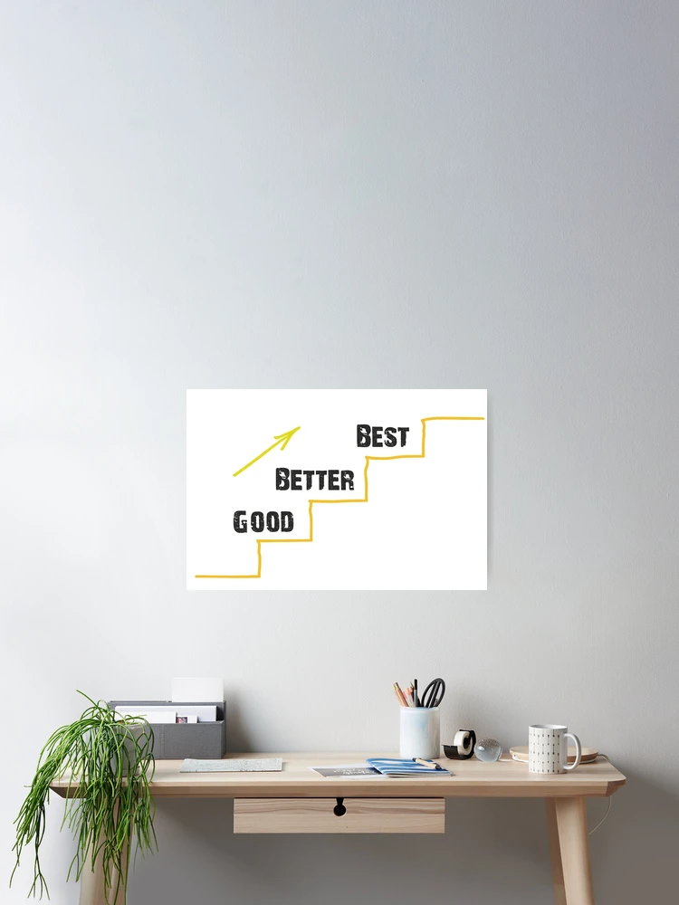Thumbnail 2 of 3, Poster, Step by Step Success Motivation Quote designed and sold by fantasycutepaws.