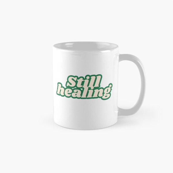 Artikelvorschau, Noch in der Heilung – Aufkleber für psychische Gesundheit entworfen und verkauft von PS-ARTSHOP.