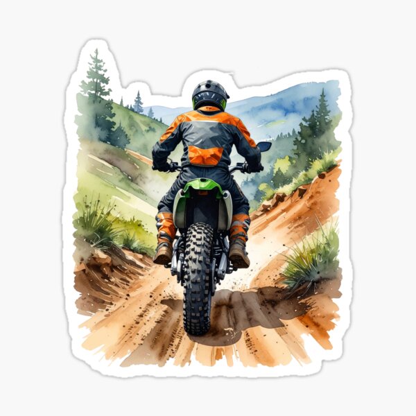 Item preview, Libertad sobre dos ruedas, motocross en el campo designed and sold by LiskoDesign.