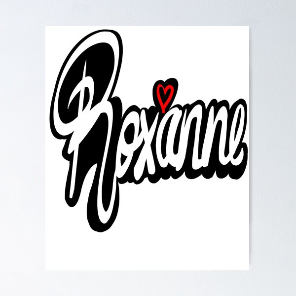 Item preview, Nombre Roxanne Nombre personalizado personalizado para Roxanne designed and sold by Artonmytee.