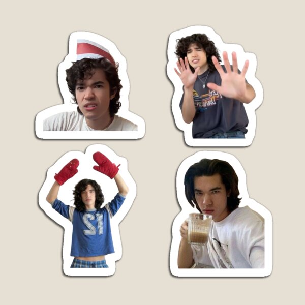 Artikelvorschau, Conan Gray Meme-Sticker-Set – Lustige Musiker-Sticker entworfen und verkauft von stickersony.